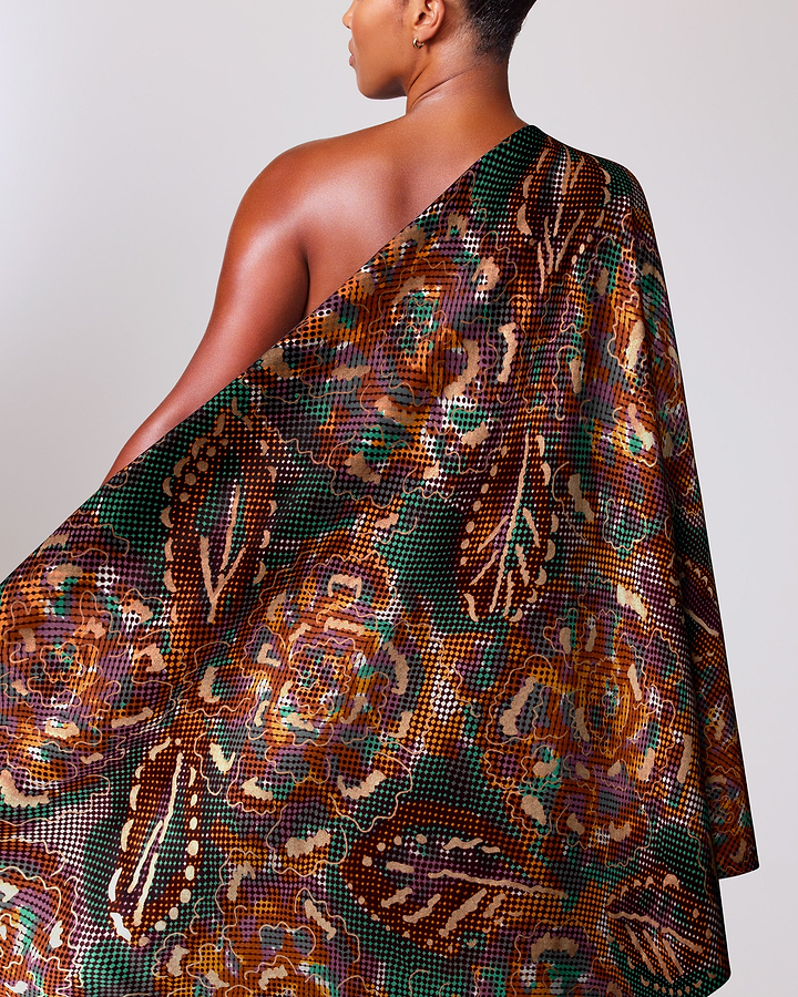 Satin Royal | VLW1787.001 | Light Copper Embellished