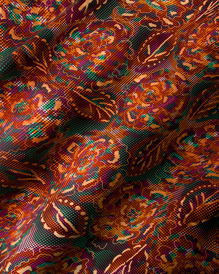 Satin Royal | VLW1787.001 | Light Copper Embellished