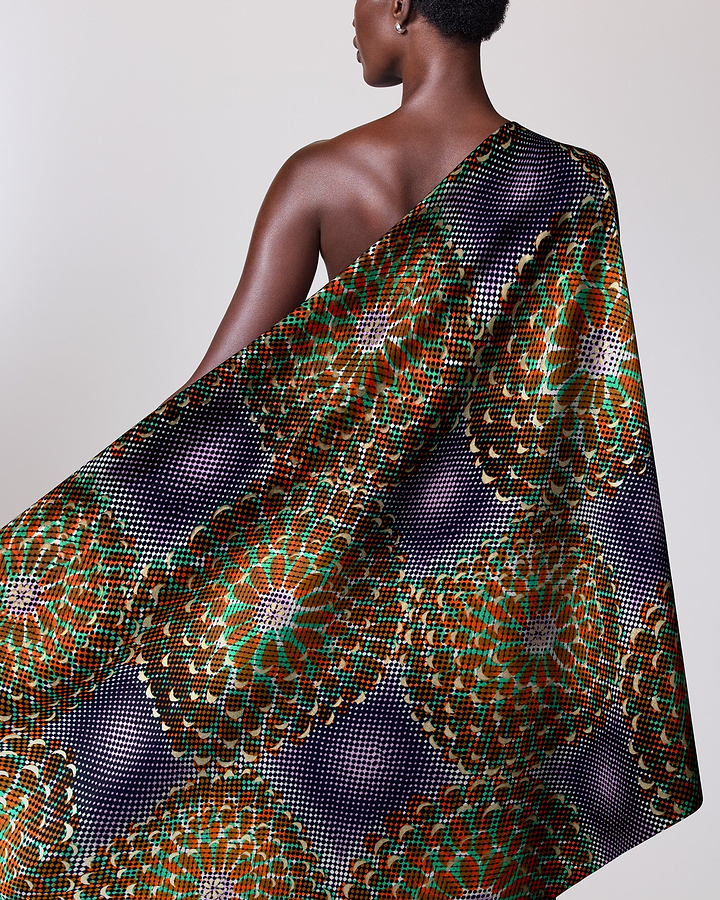 Satin Royal | VLW1787.004 | Silver Embellished