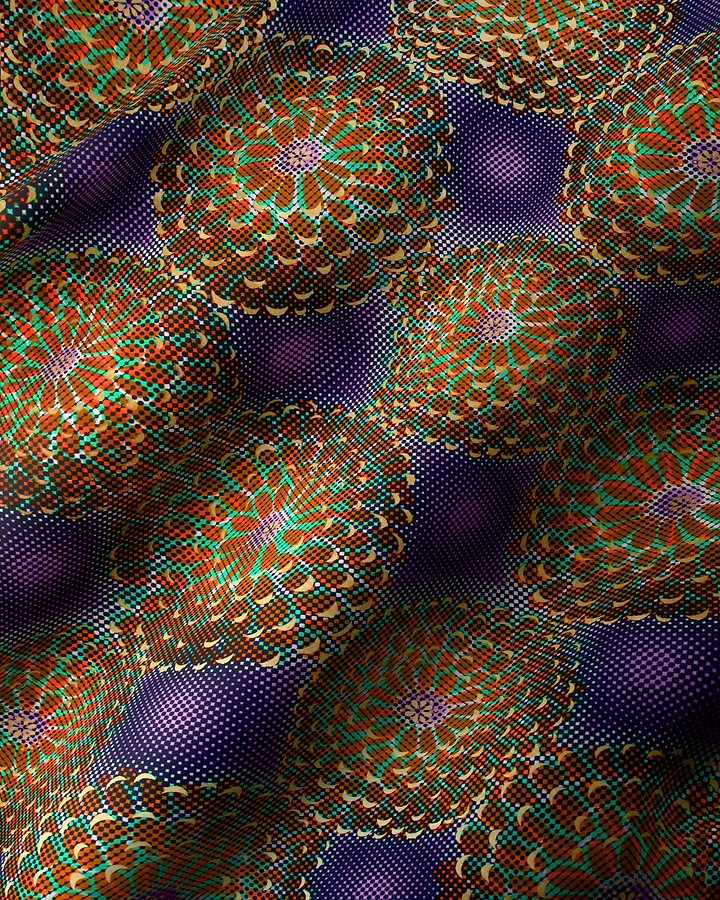 Satin Royal | VLW1787.004 | Silver Embellished