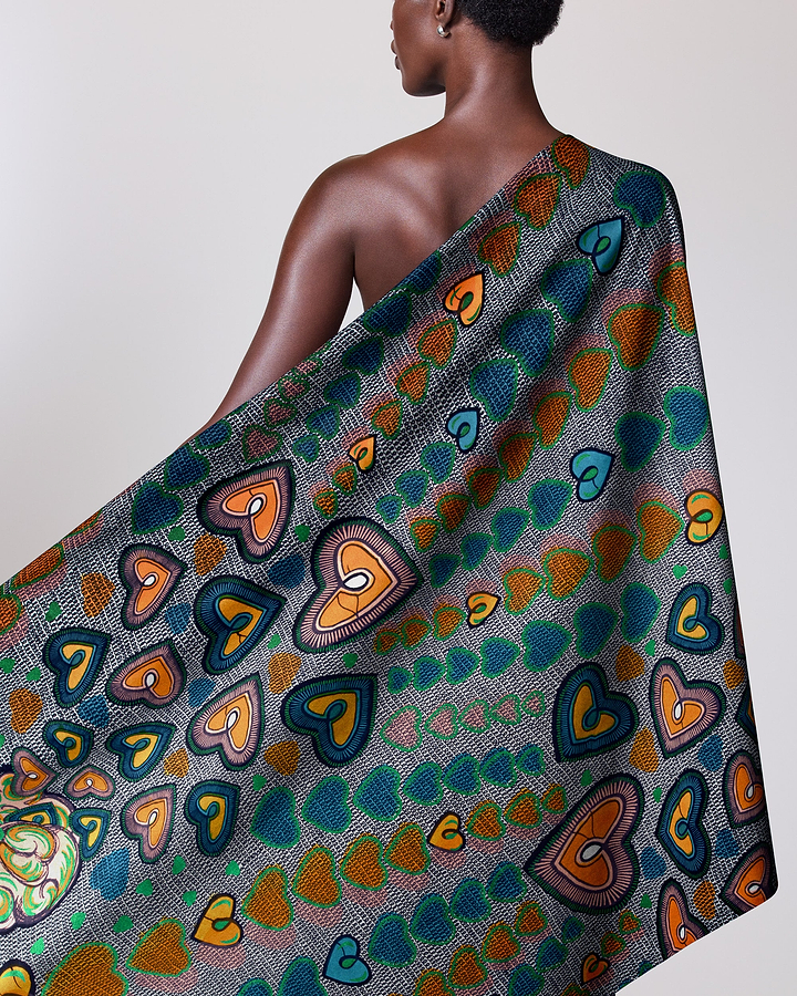 Satin Royal | VLW2776.001 | Orné de Vert Émeraude