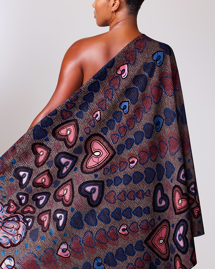 Satin Royal | VLW2776.005 | Orné de Bleu Royal