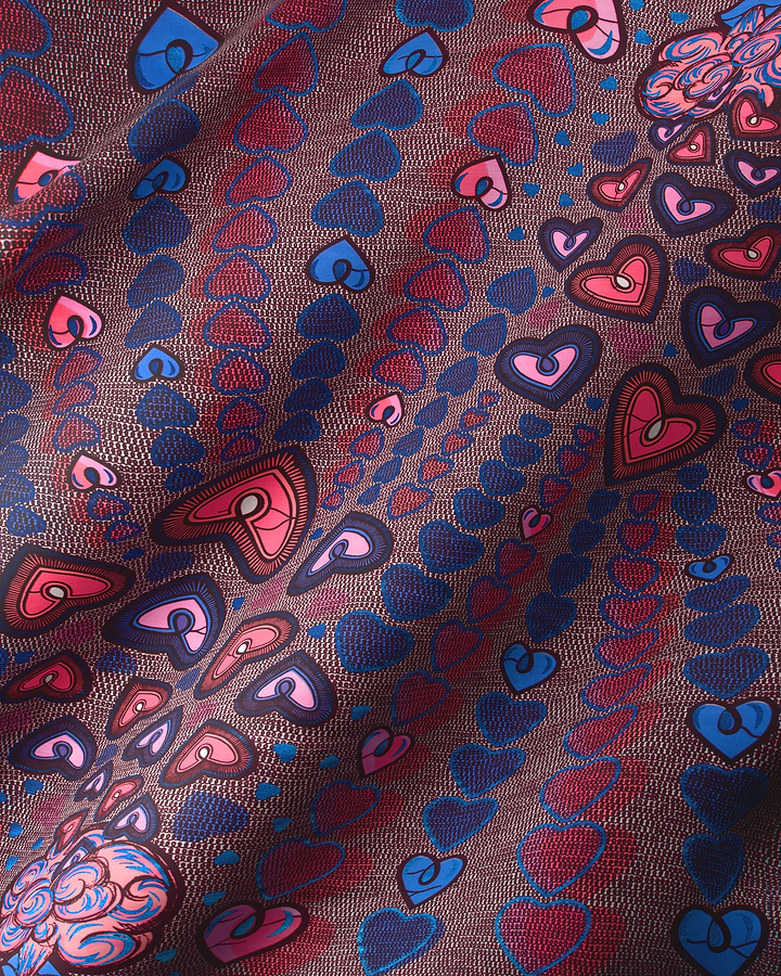 Satin Royal | VLW2776.005 | Orné de Bleu Royal