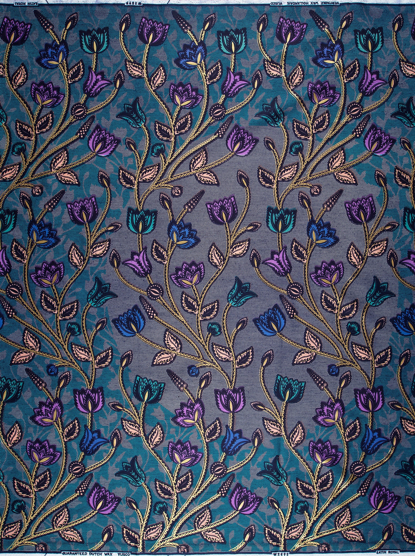 Satin Royal | VLW2895.010 | Gold Embellished