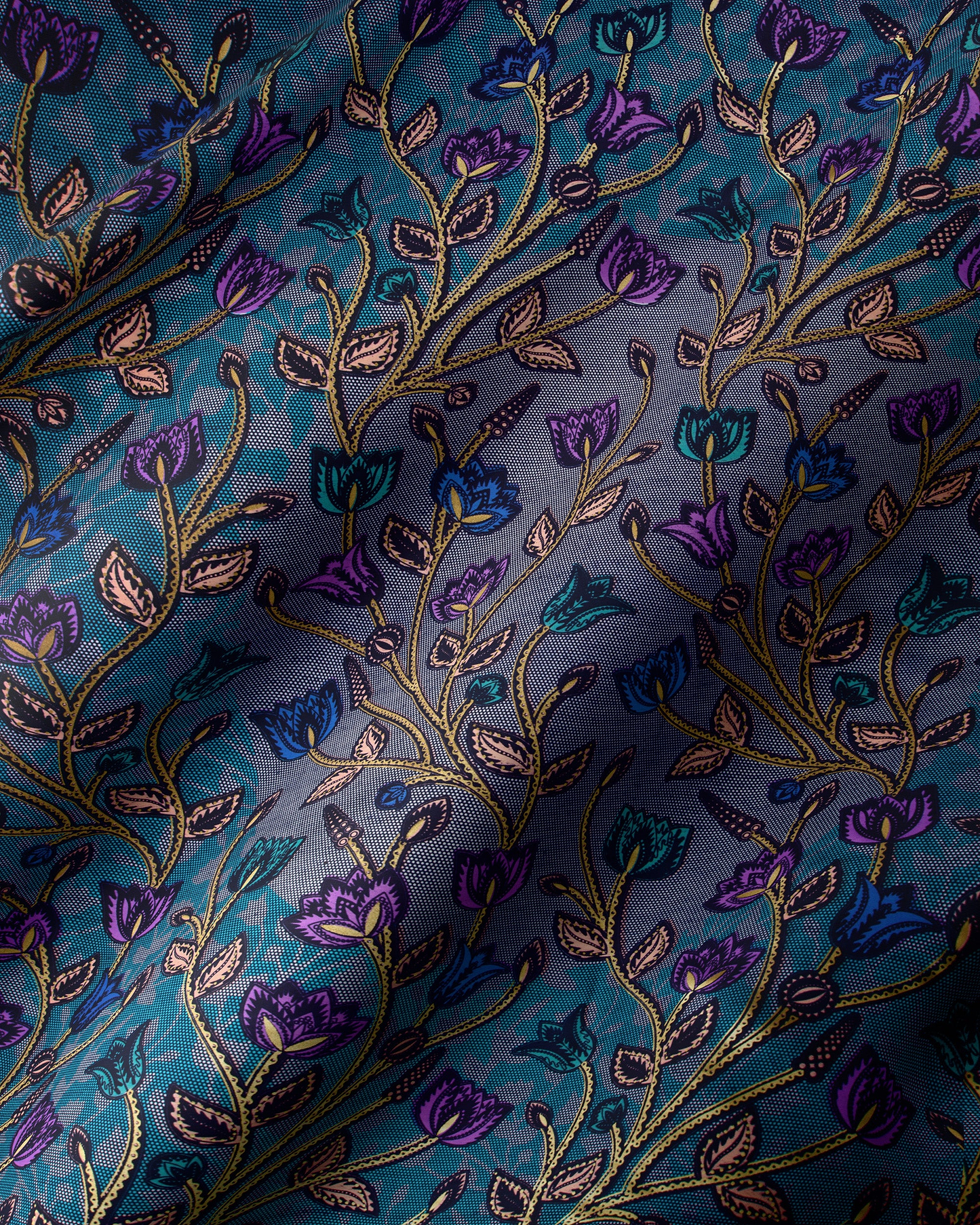 Satin Royal | VLW2895.010 | Gold Embellished