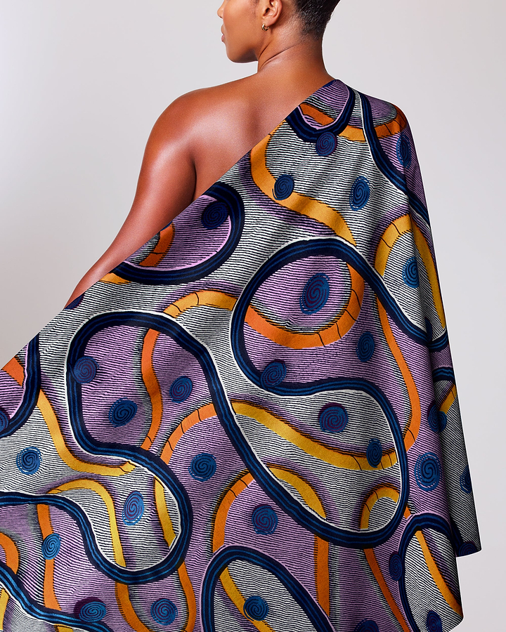 Satin Royal | VLW3211.007 | Royal Blue Embellished