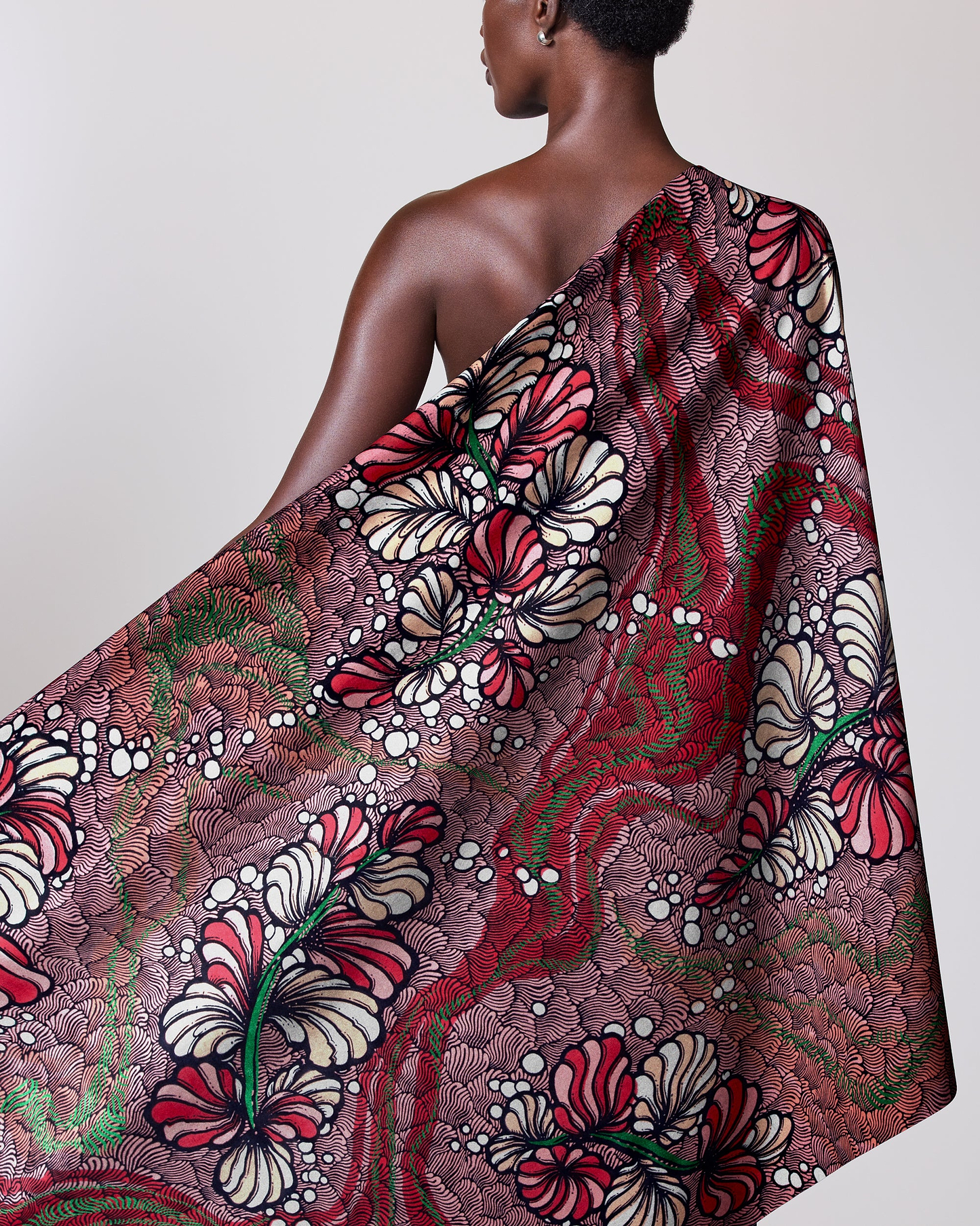 Satin Royal | VLW3532.005 | Orné de Vert Émeraude