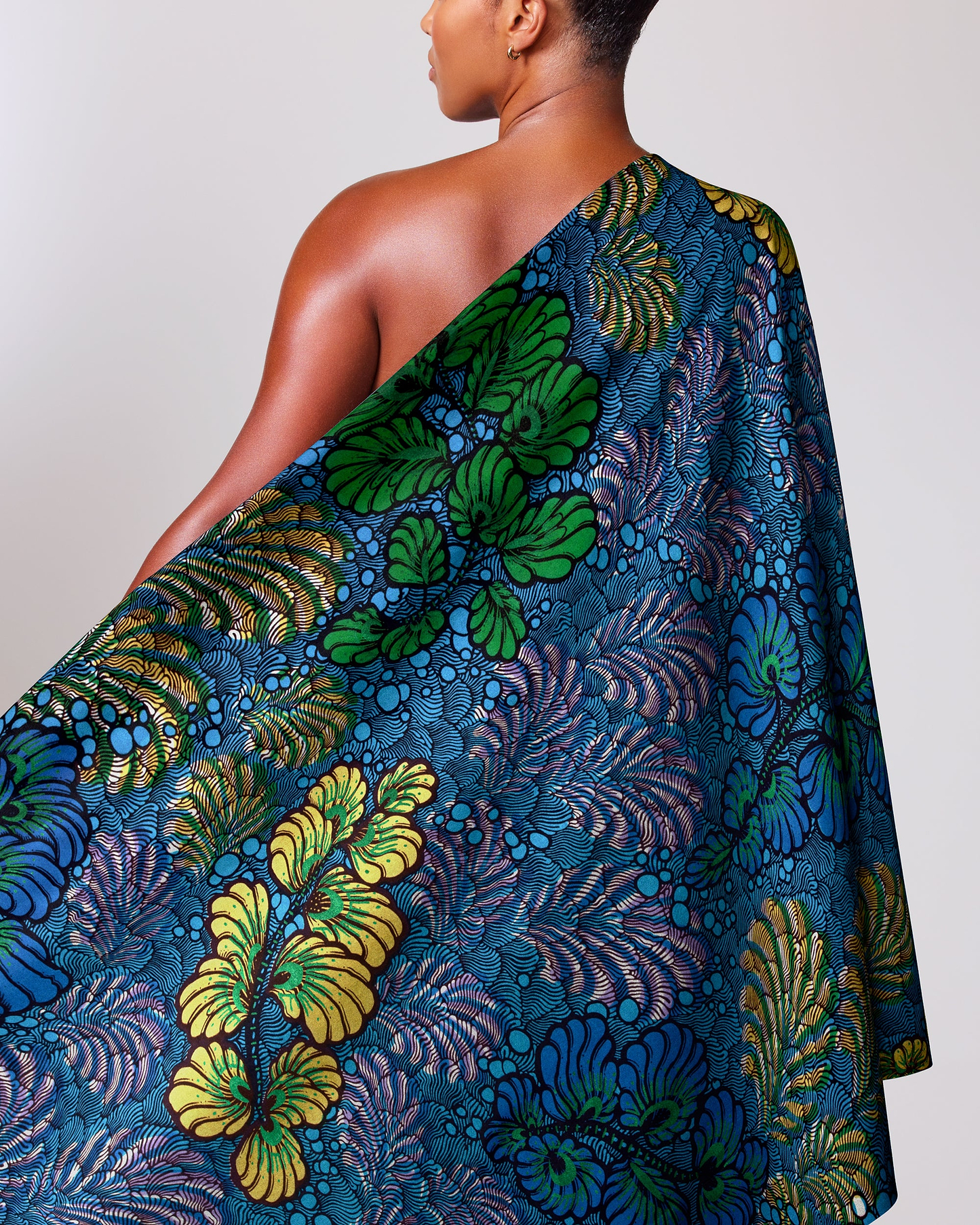 Satin Royal | VLW3532.009 | Orné de Vert Émeraude