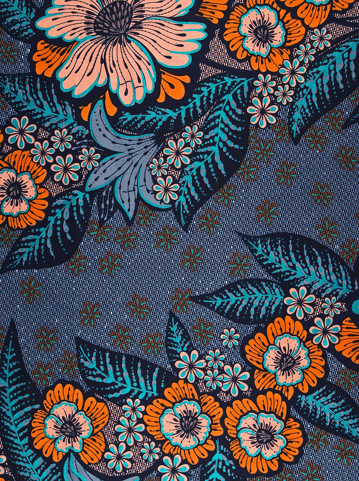 Satin Royal | VLW4754.002 | Blue Embellished