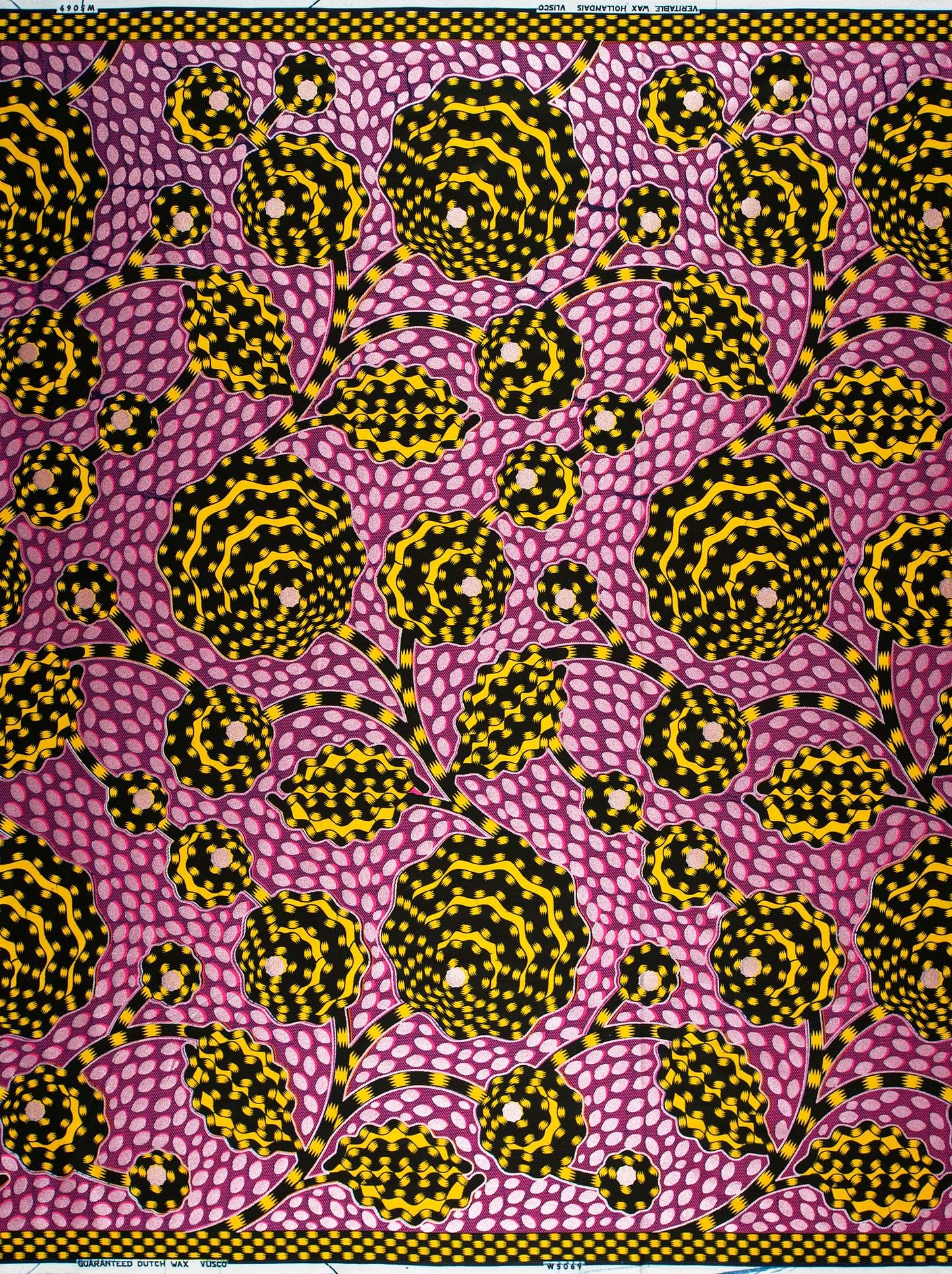 Wax Hollandais | VLW5069.013 | Orné de Rose Pastel