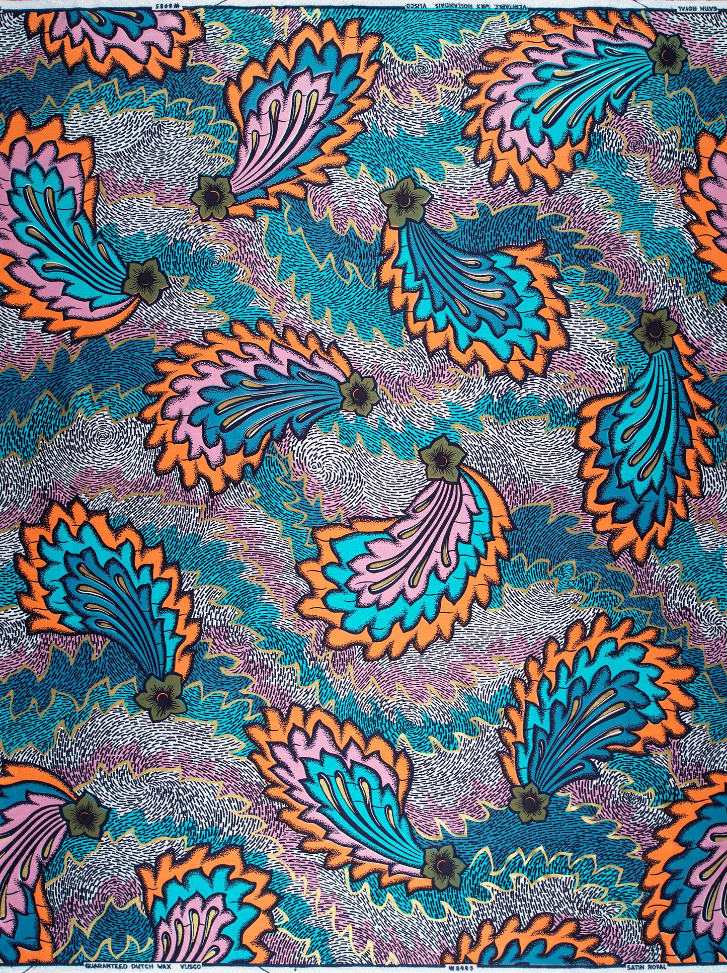 Satin Royal | VLW8985.007 | Gold Embellished