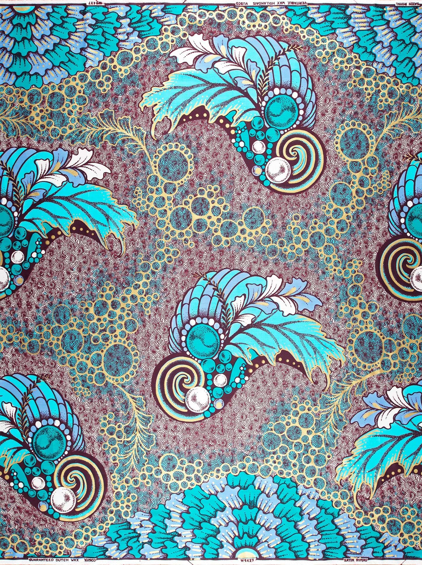 Satin Royal | VLW9427.002 | Gold Embellished