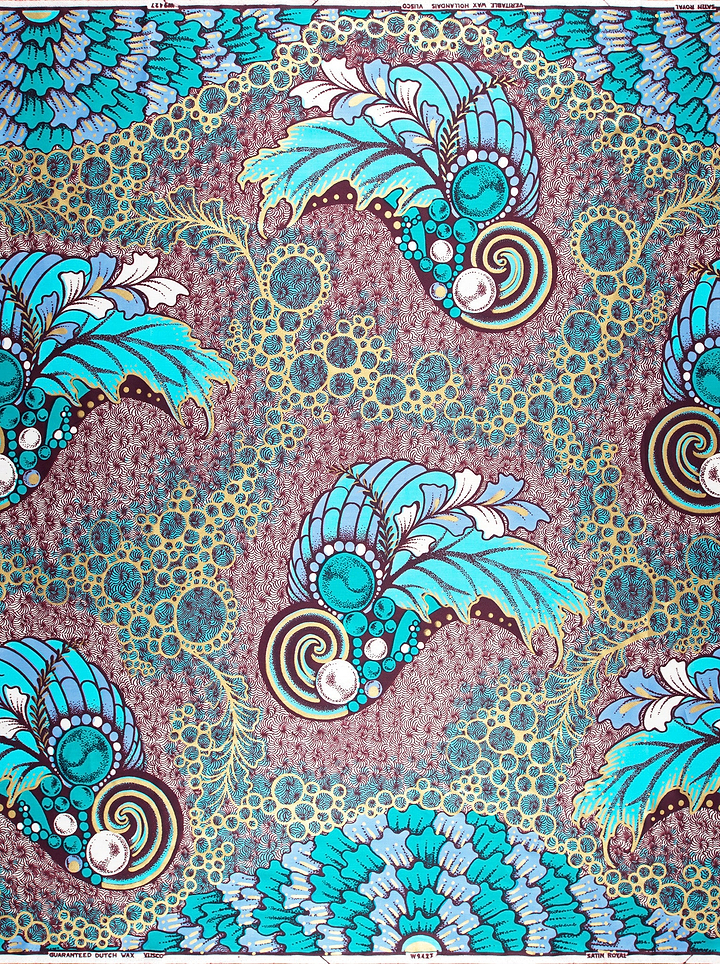 Satin Royal | VLW9427.002 | Gold Embellished