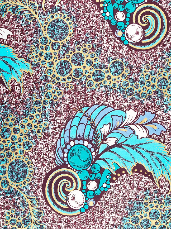 Satin Royal | VLW9427.002 | Gold Embellished