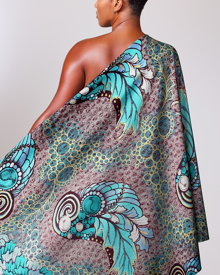 Satin Royal | VLW9427.002 | Gold Embellished