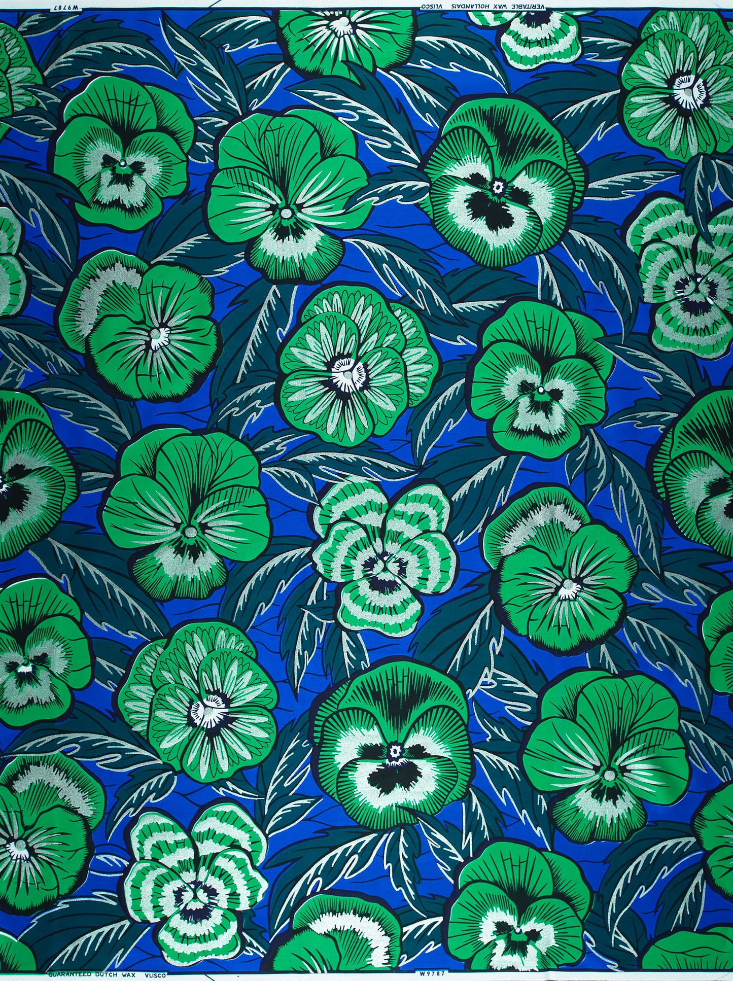 Wax Hollandais | VLW9787.005 | Orné de Vert Pastel
