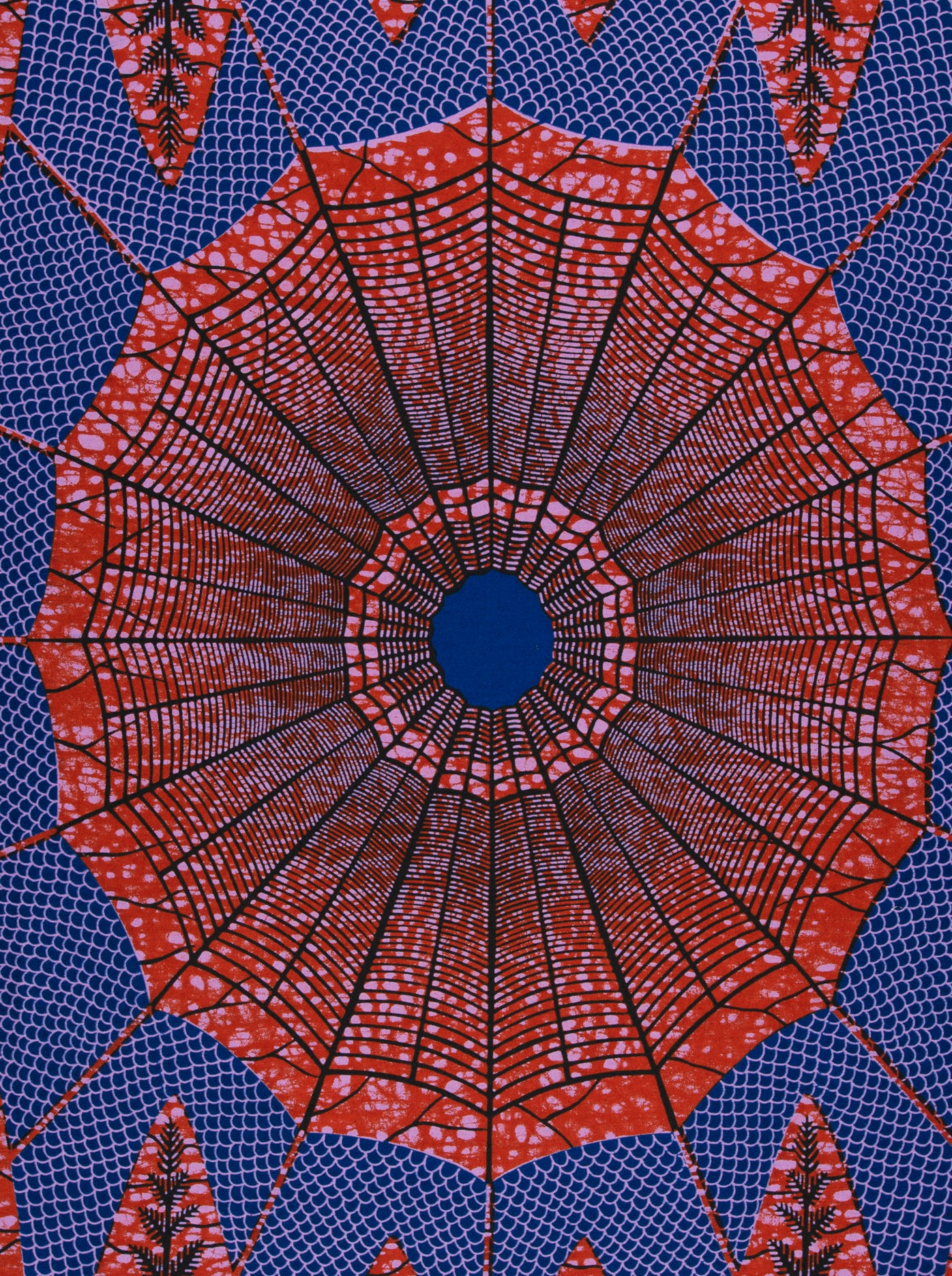 Wax Hollandais | VL00549.223 | Anansi's Spiderweb, The Spider