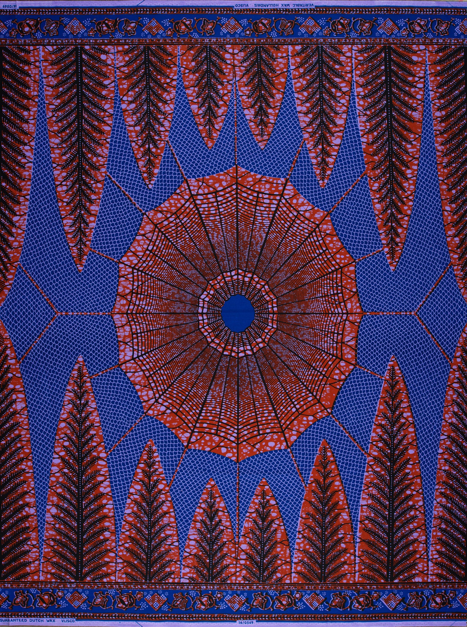 Wax Hollandais | VL00549.251 | Anansi's Spiderweb, The Spider