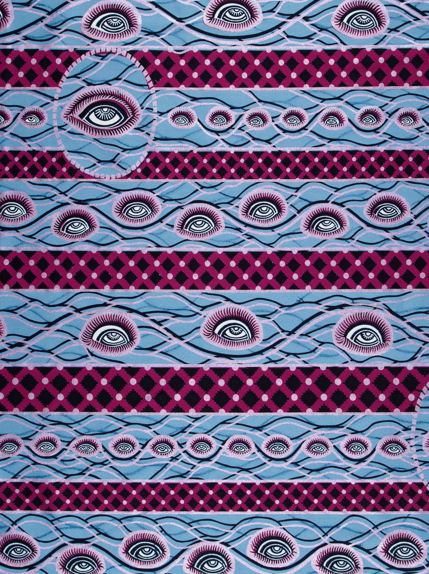 Wax Hollandais | VL00760.220 | Pastel Lilac Embellished
