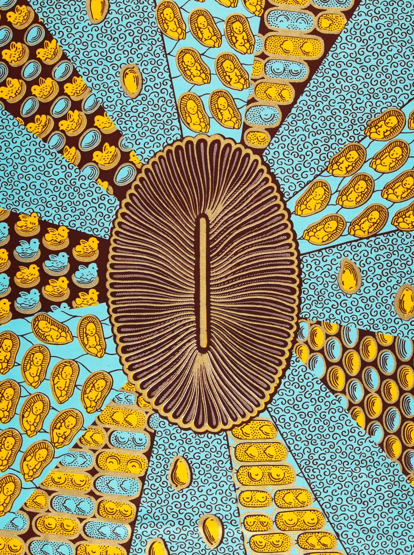 Wax Hollandais | VL00963.158 | Orné d'Or