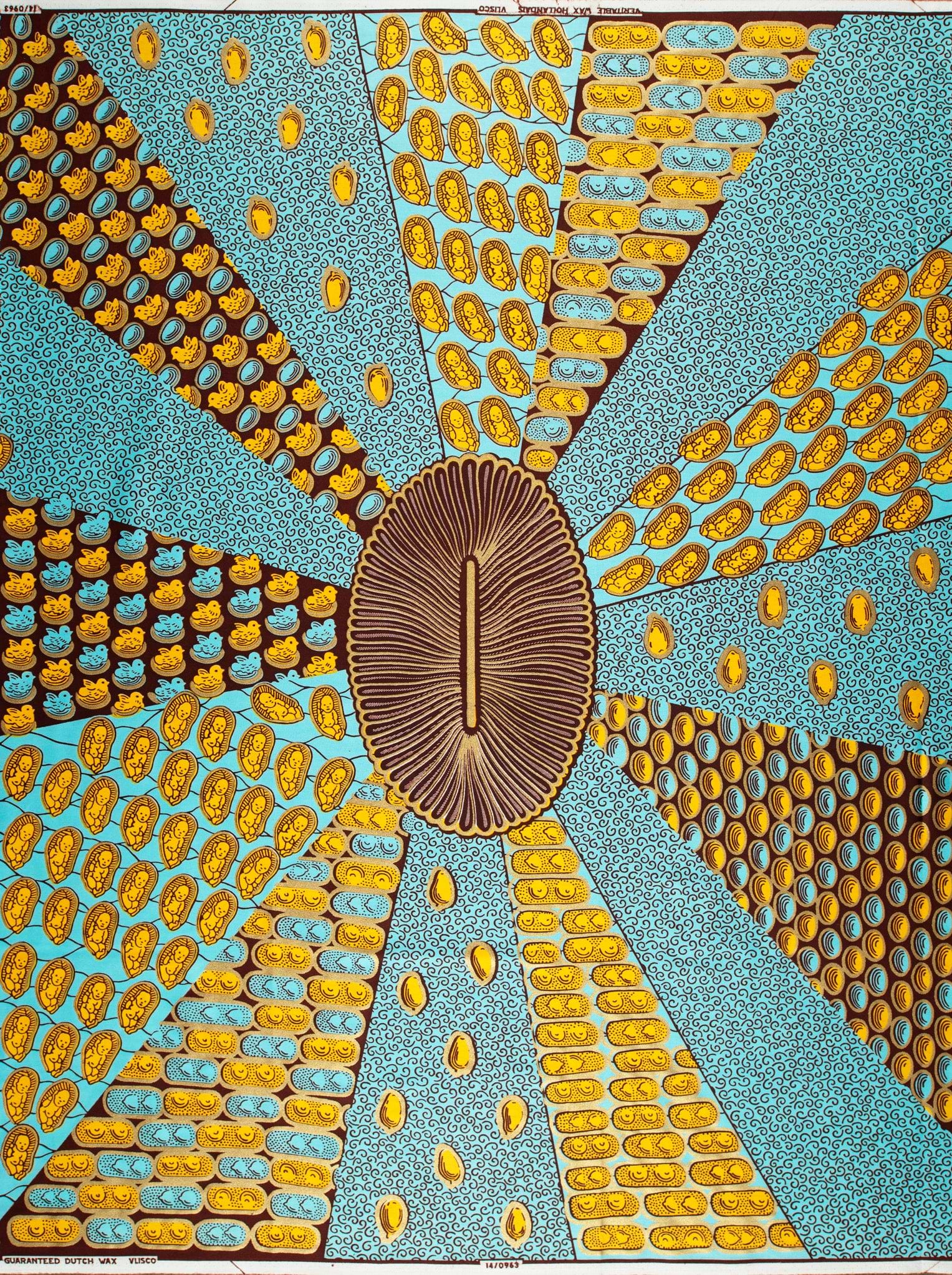 Wax Hollandais | VL00963.158 | Orné d'Or