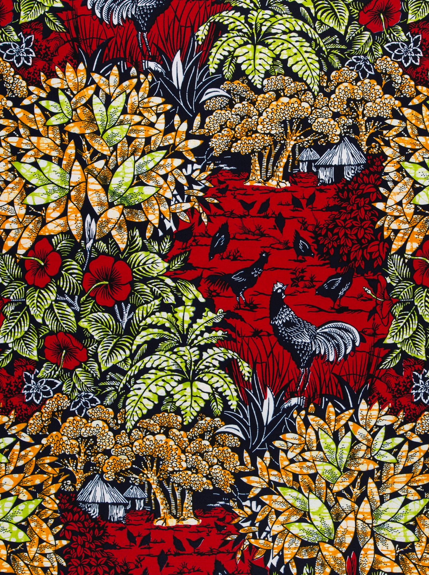 Vlisco Fabrics 英語版 フリスコ ファブリックス Super-wax | Vl03241.184 | Village Molokai | Vlisco