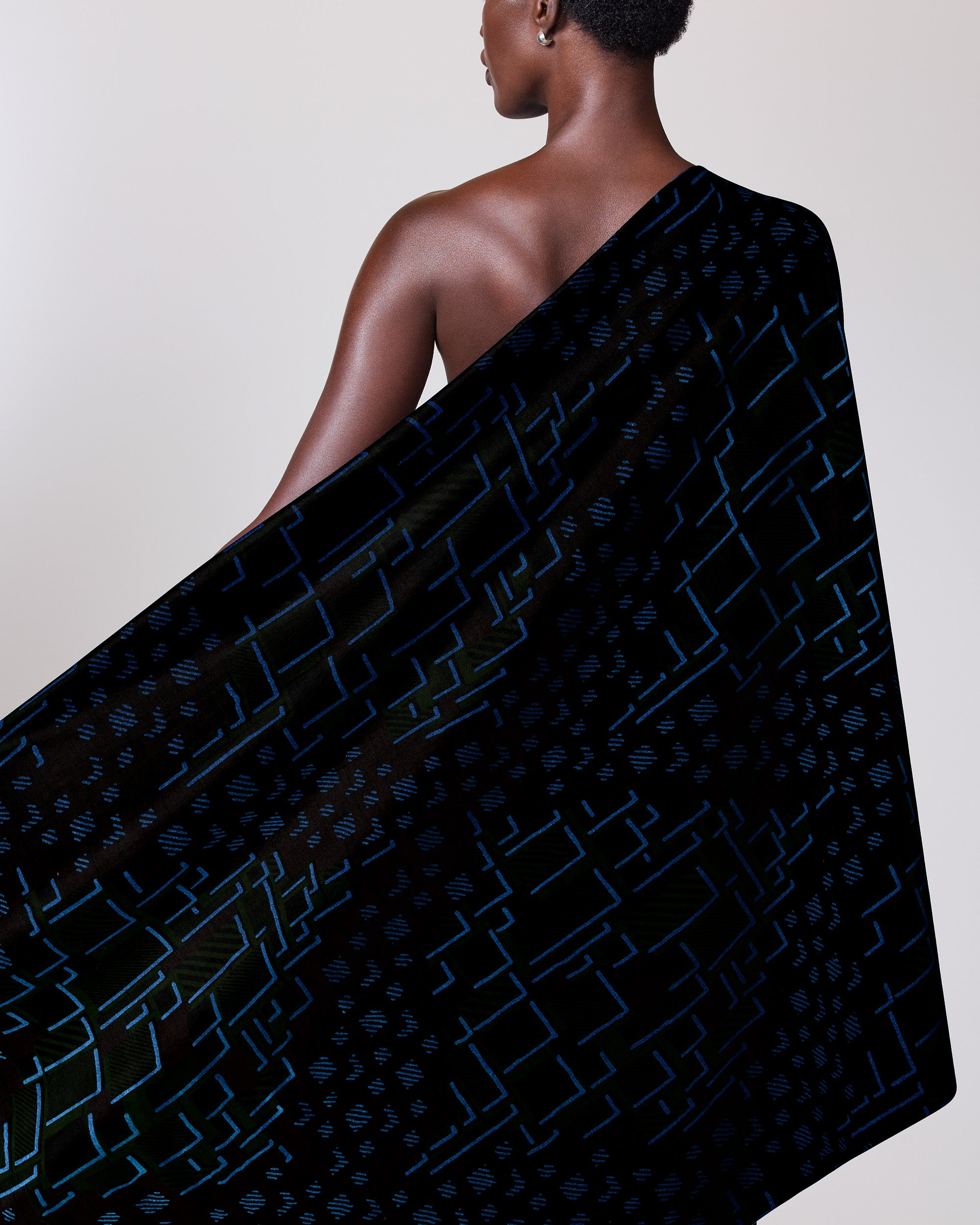 Sky Wax | VL03826.172 | Royal Blue Embellished