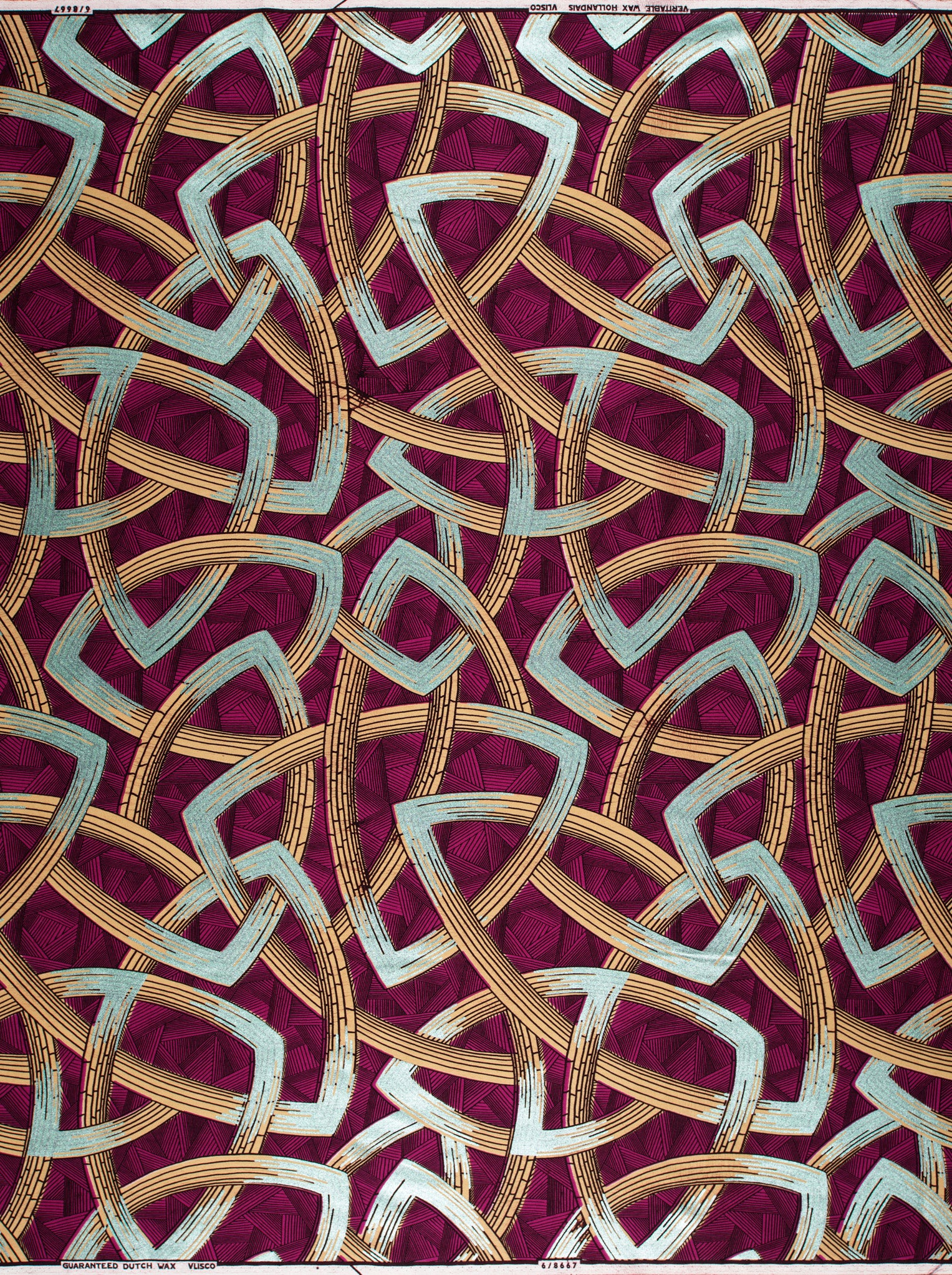 Wax Hollandais | VL08667.005 | Pastel Green Embellished