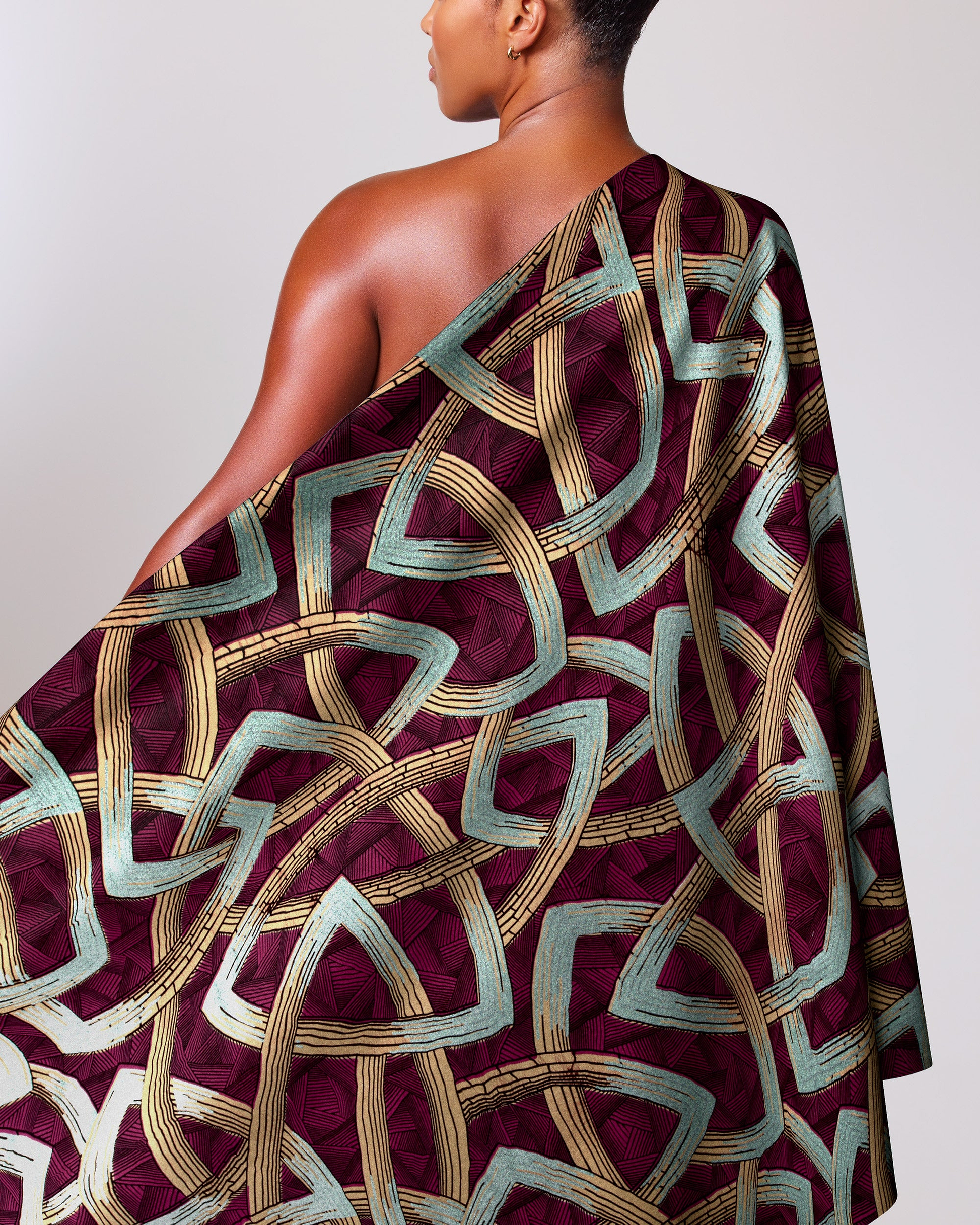 Wax Hollandais | VL08667.005 | Pastel Green Embellished