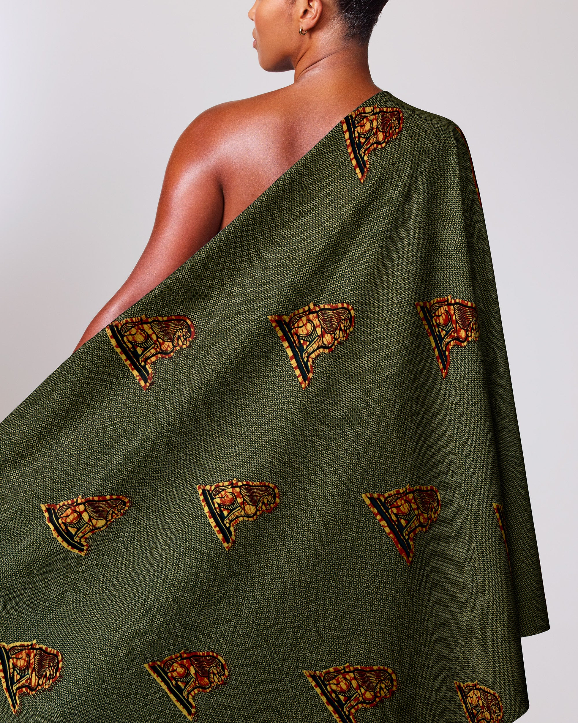 Wax Hollandais | VL08863.079 | I am sitting at my Gate, Lion of Judah, Lion's Head, The Force