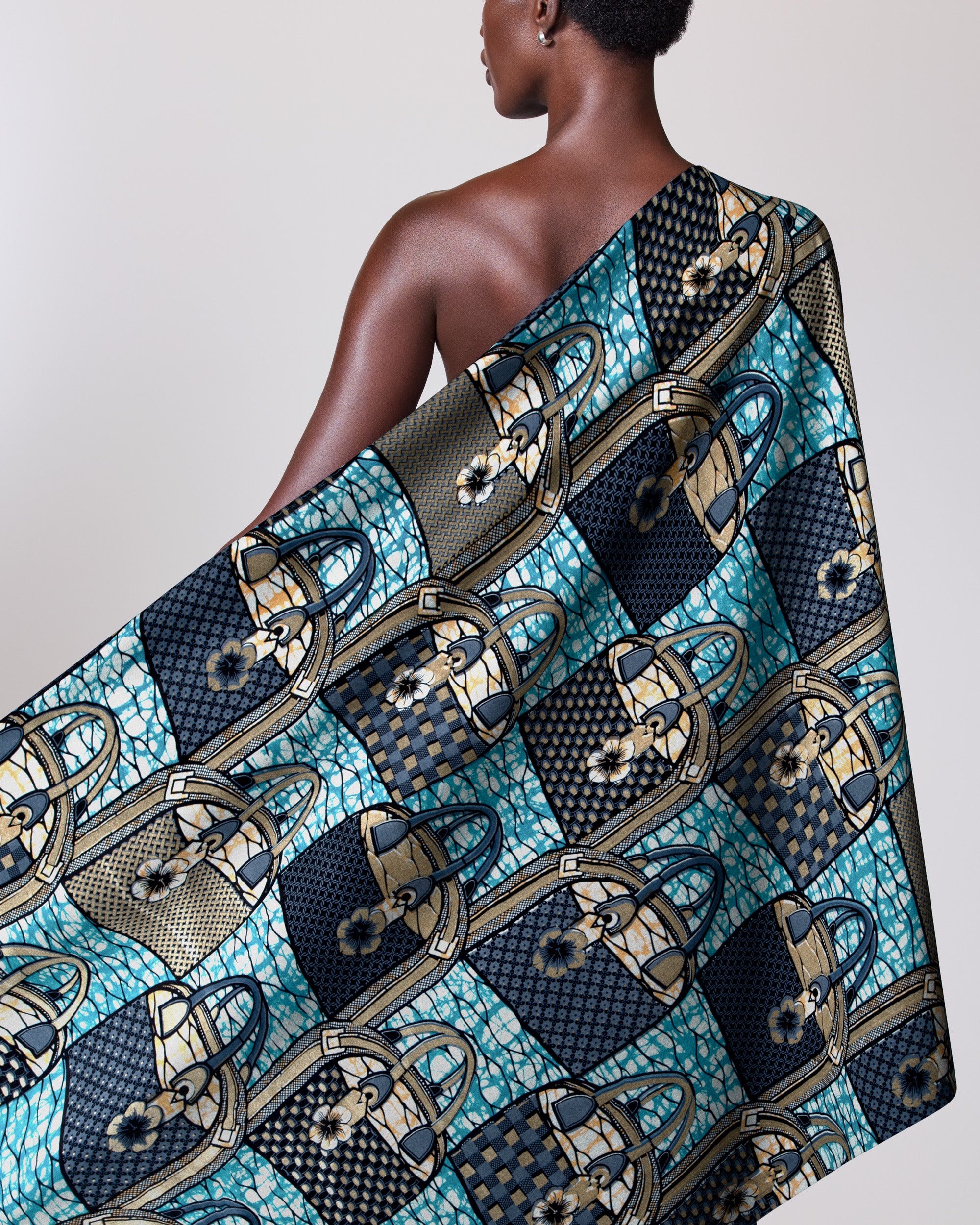 Super-Wax | VLA1106.109 | Silver Embellished – Vlisco