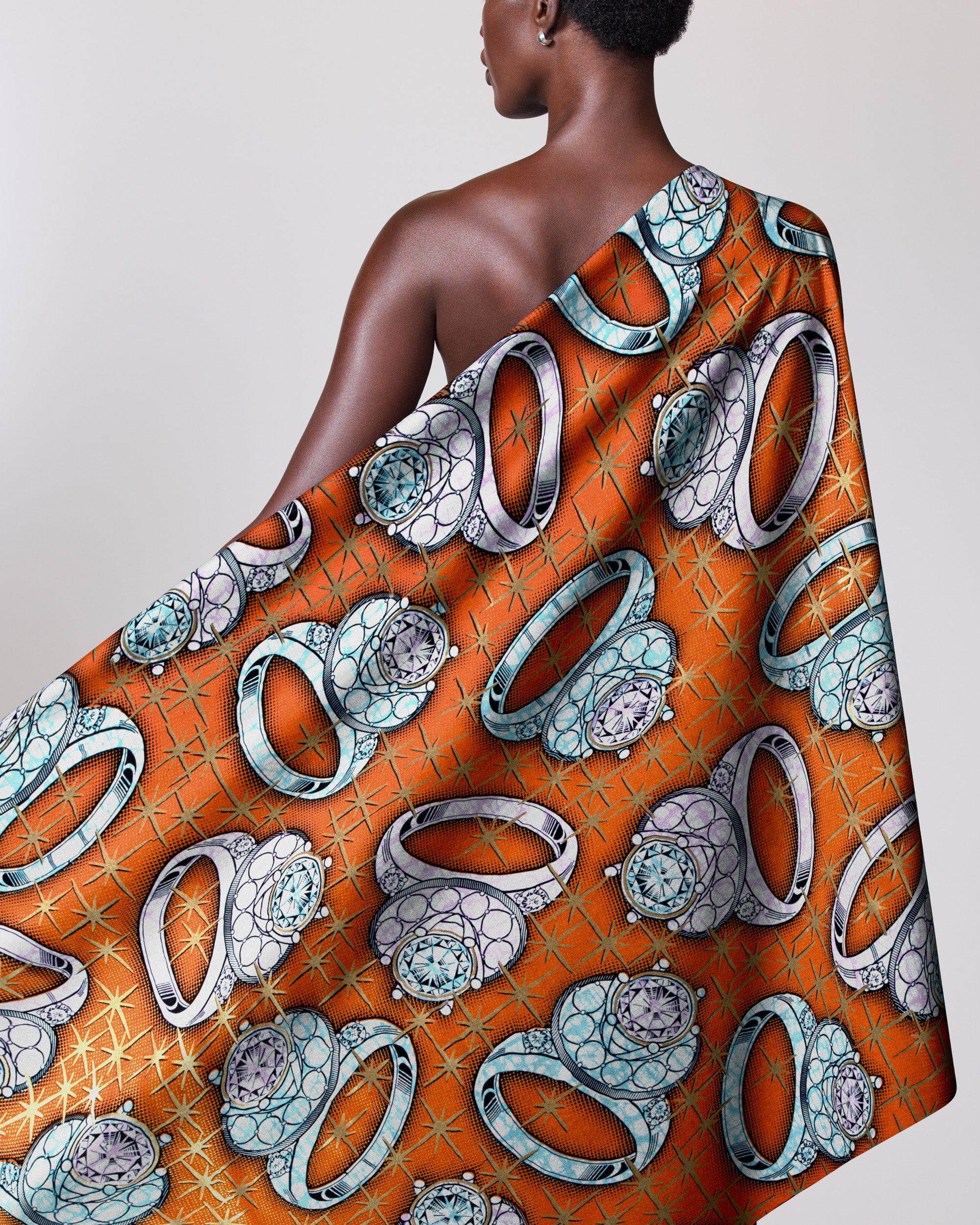 Super-Wax | VLA2257.086 | Gold Embellished – Vlisco