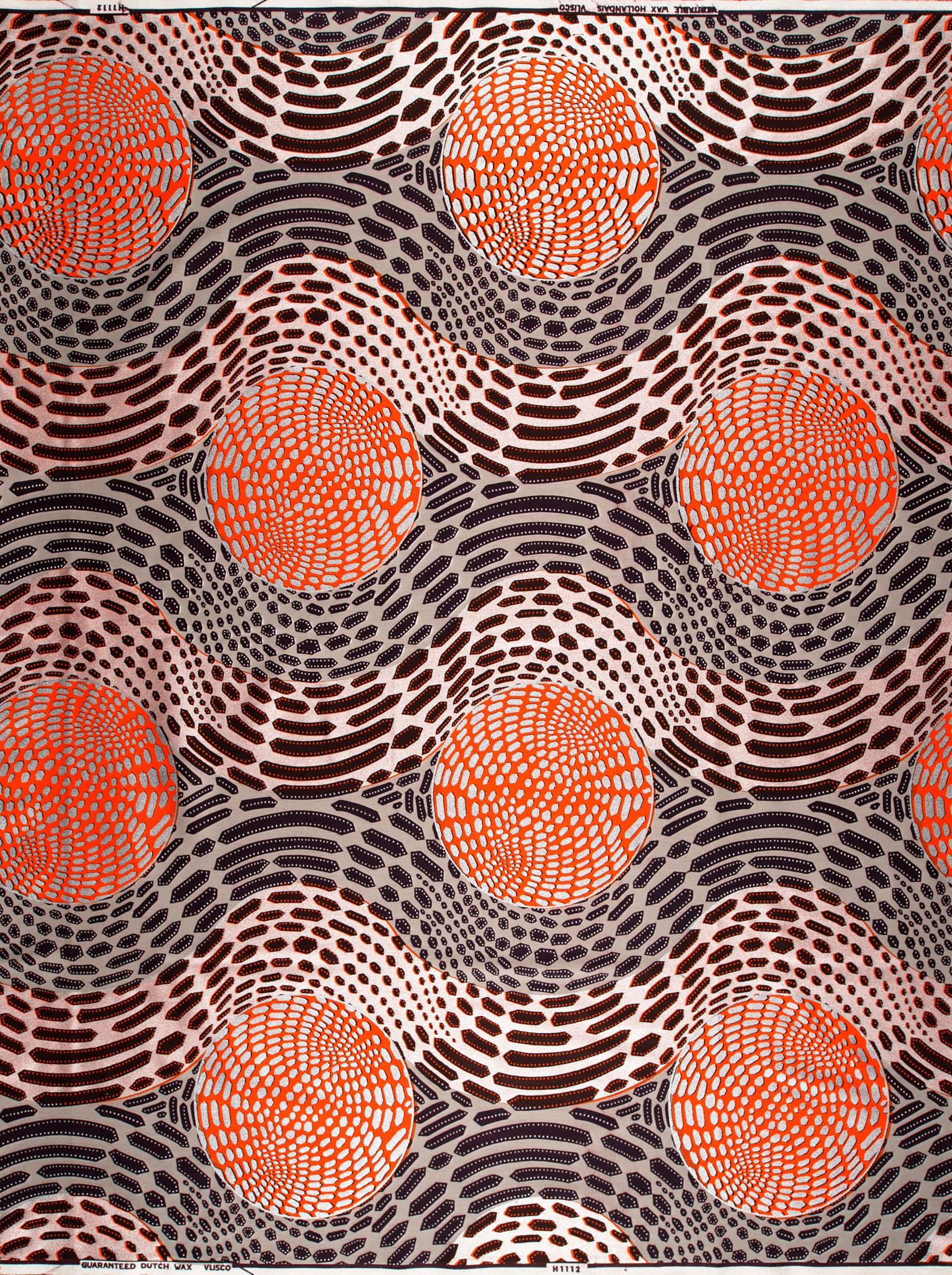 Wax Hollandais | VLH1112.009 | Silver Embellished