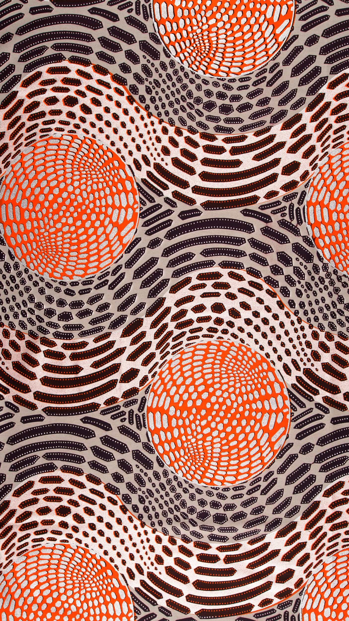 Wax Hollandais | VLH1112.009 | Silver Embellished