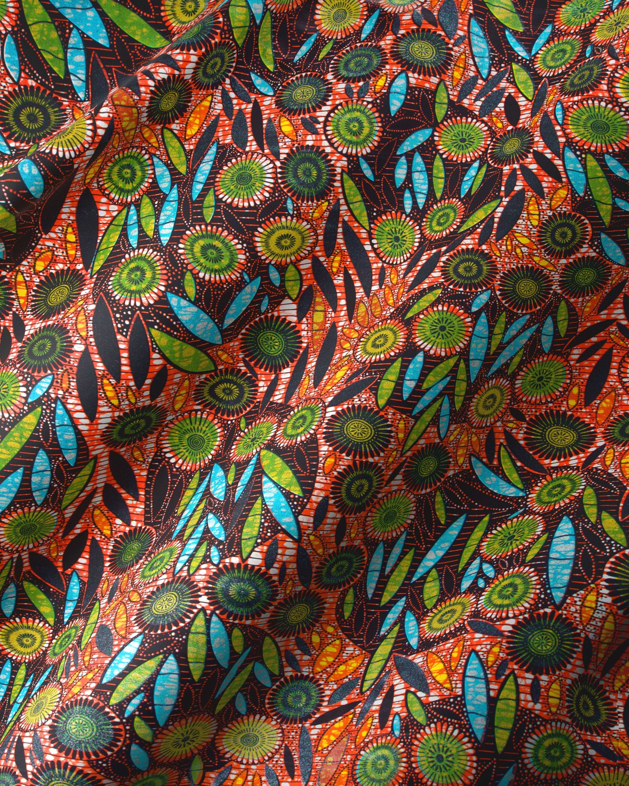 Grand Super-wax | Vls0949.002 | Lilac-green Shine – Vlisco