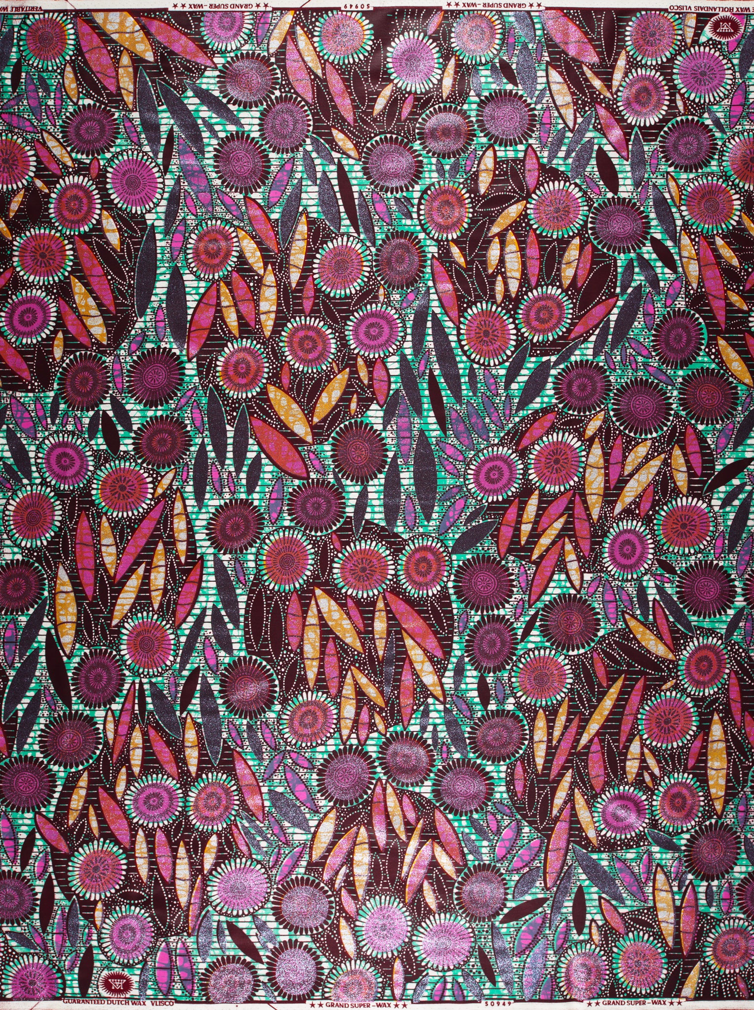 Grand Super-wax | Vls0949.003 | Lilac-blue Shine – Vlisco