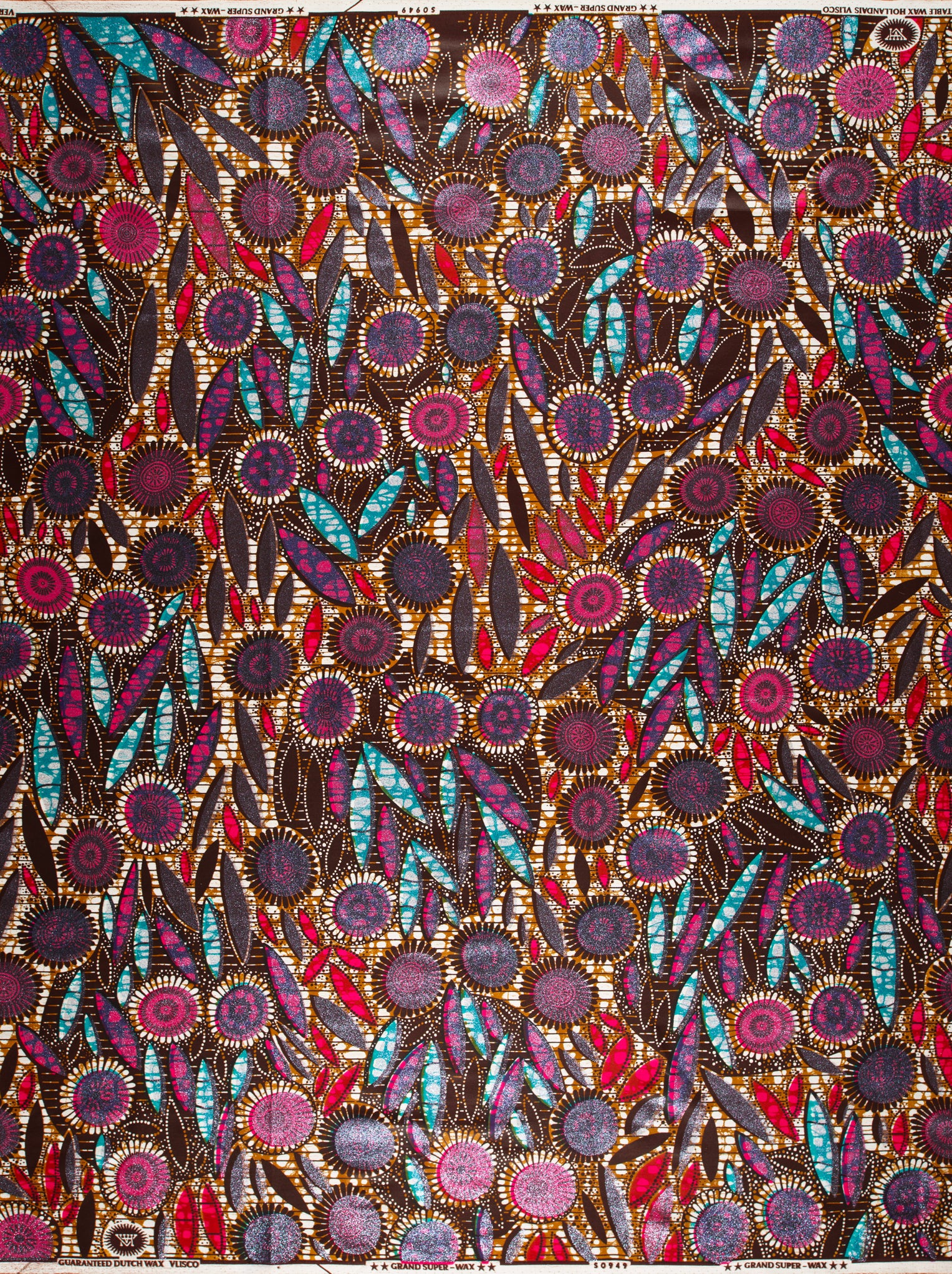 Grand Super-Wax | VLS0949.004 | Orné de Bleu-Lilas Pailleté