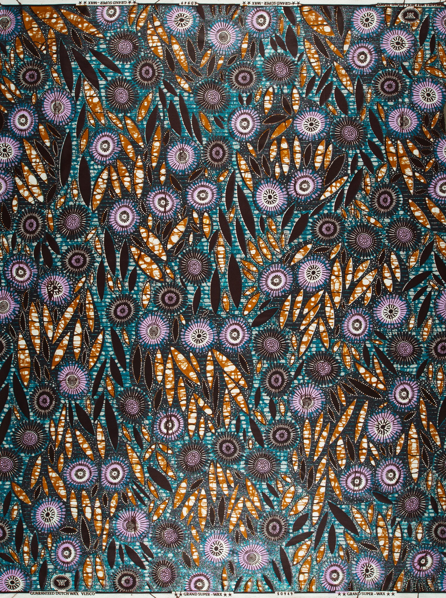 Grand Super-Wax | VLS0949.006 | Orné de Vert-Lilas Pailleté