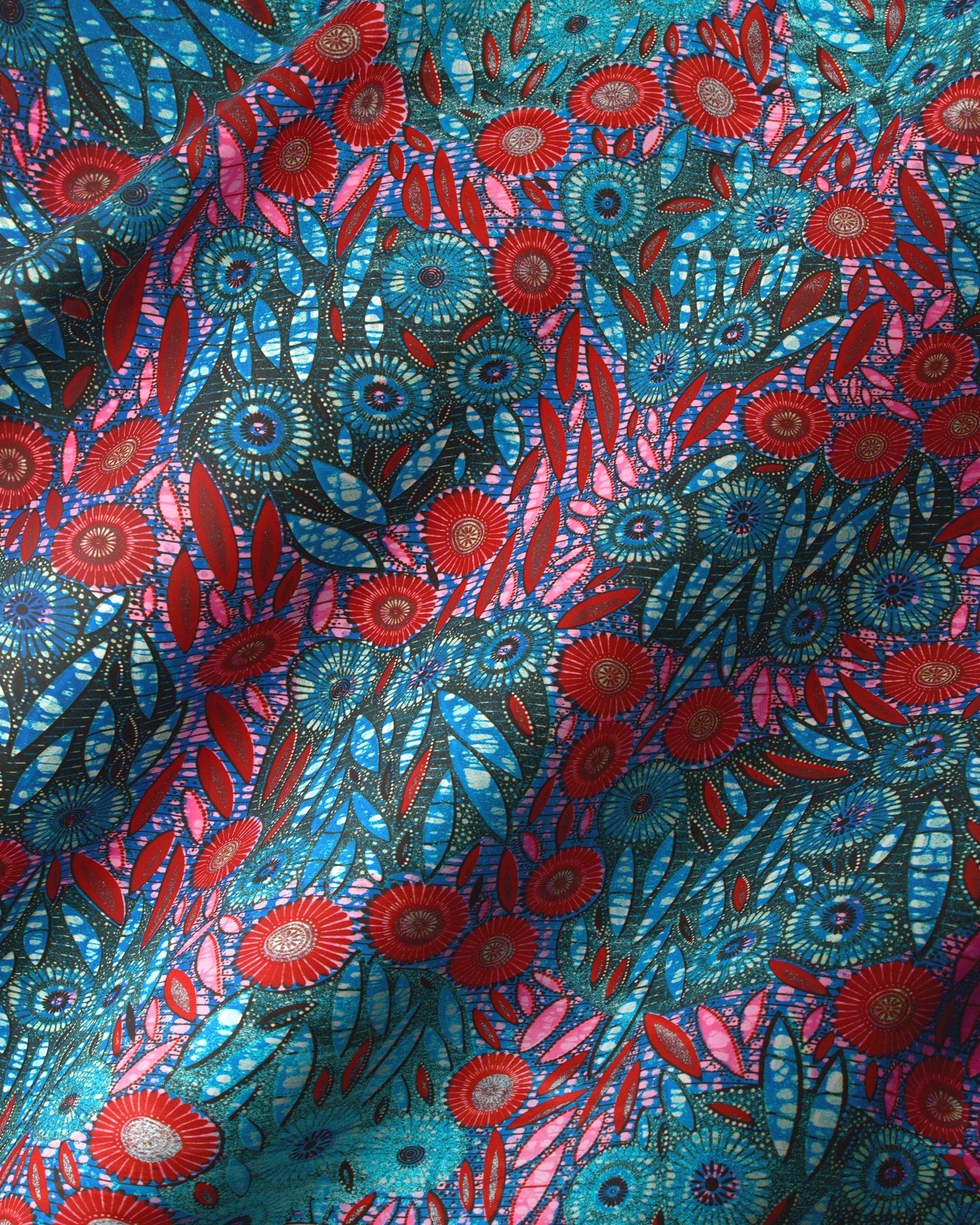 Grand Super-wax | Vls0949.010 | Pale Blue Shine – Vlisco