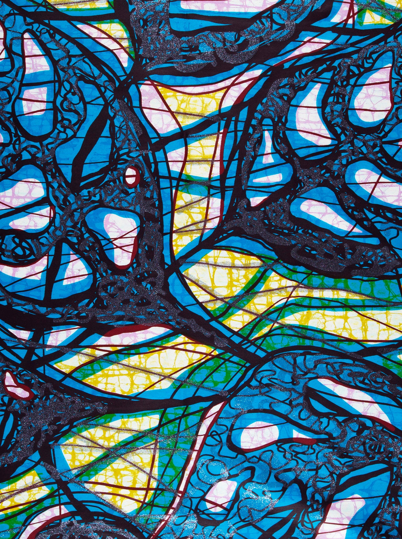 Grand Super-Wax | VLS1242.009 | Orné de Bleu-Lilas Pailleté