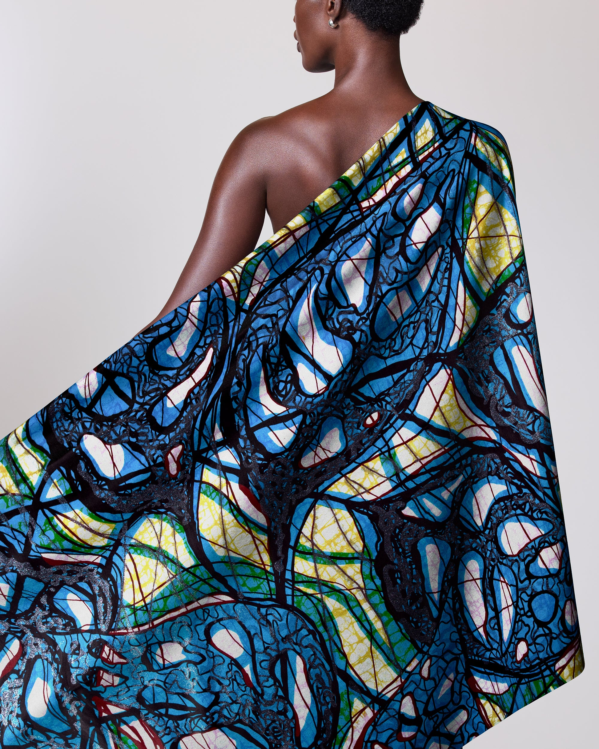 Grand Super-Wax | VLS1242.009 | Orné de Bleu-Lilas Pailleté