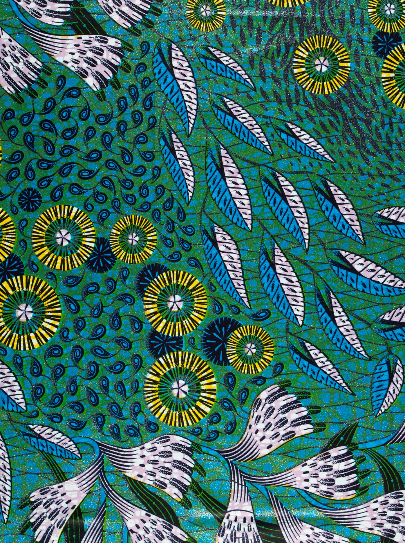 Grand Super-Wax | VLS1690.001 | Orné de Bleu-Lilas Pailleté