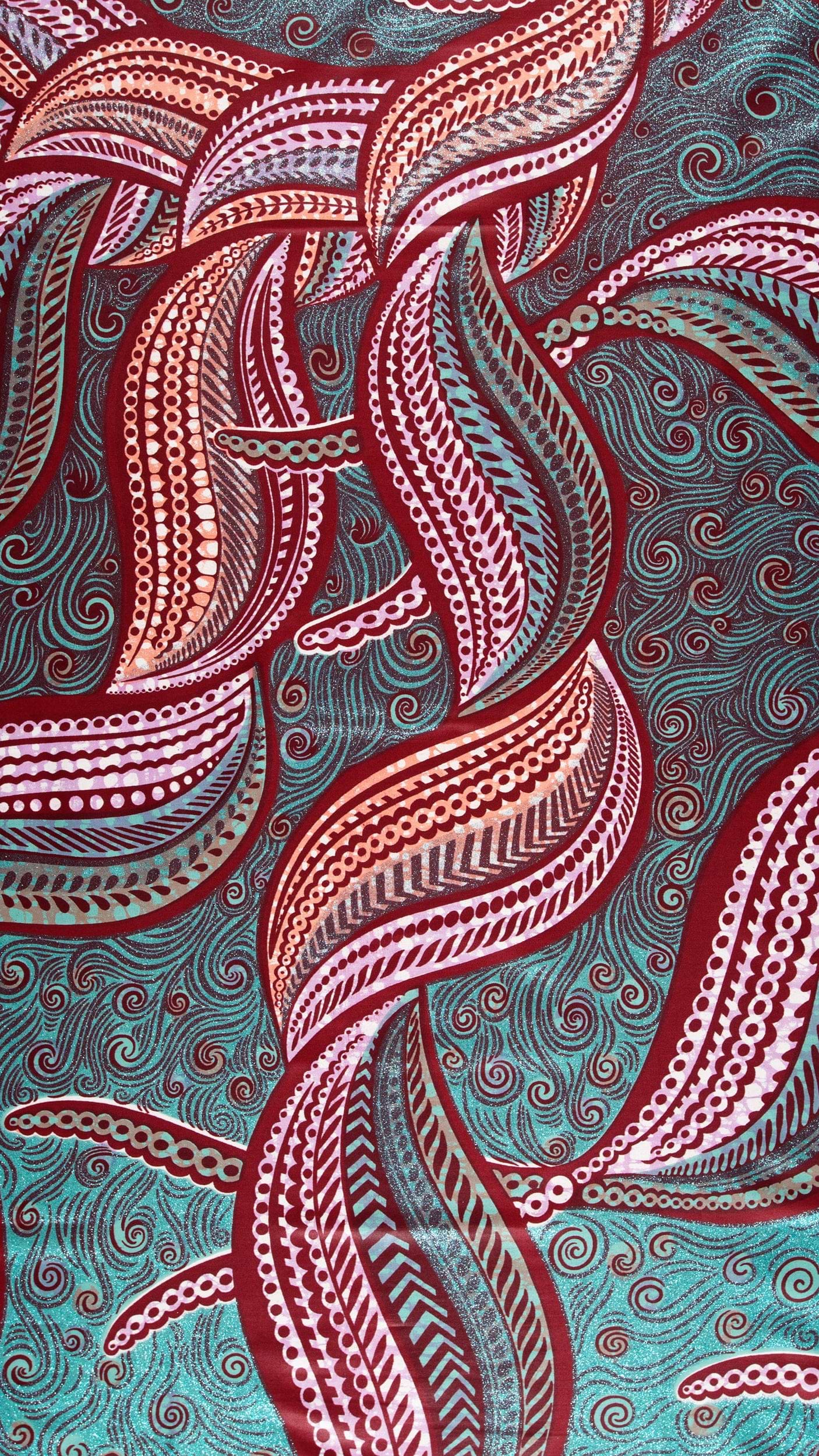 Grand Super-Wax | VLS1894.001 | Orné de Bleu Pastel Pailleté