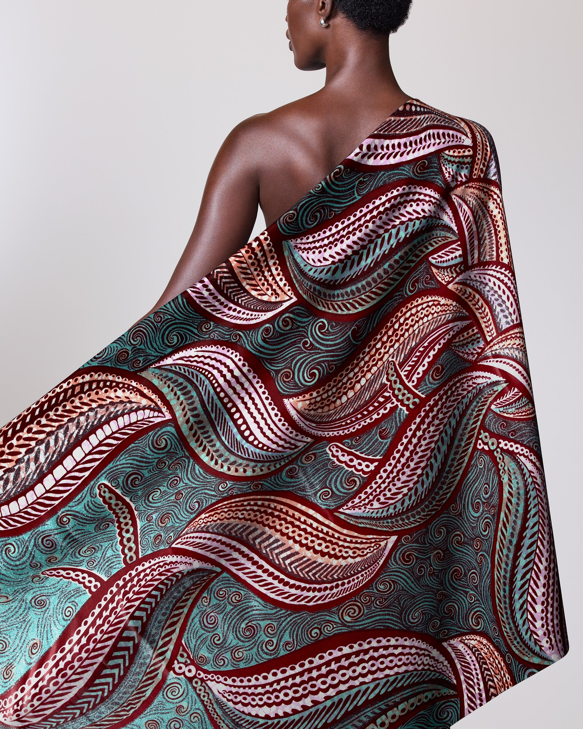 Grand Super-Wax | VLS1894.001 | Orné de Bleu Pastel Pailleté