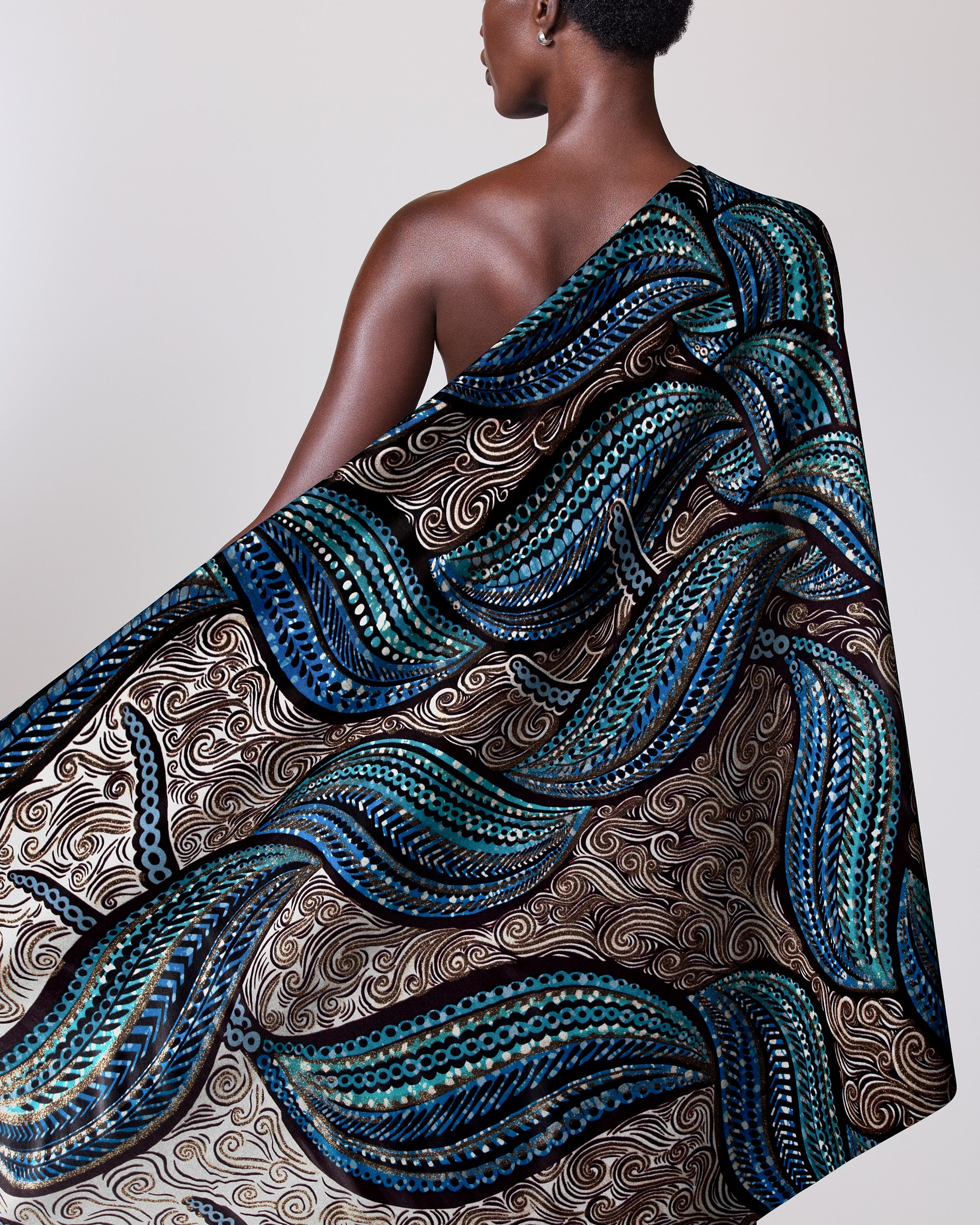 Grand Super-Wax | VLS1894.009 | Gold Glitter Embellished