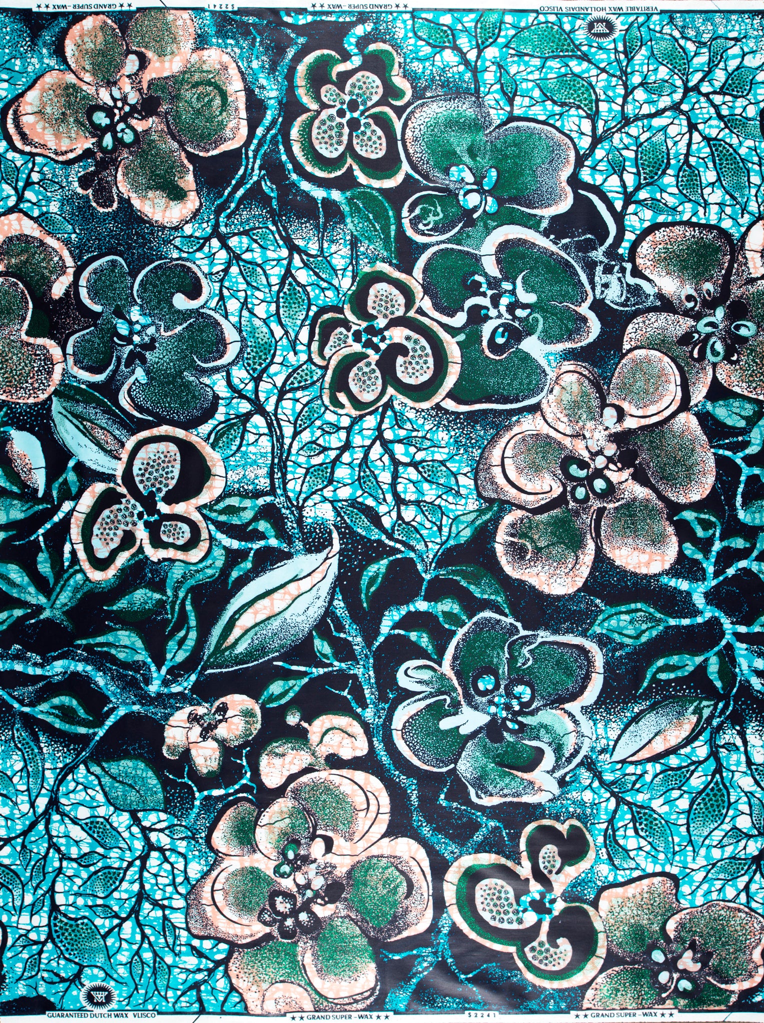Grand Super-Wax | VLS2241.005 | Green Glitter Embellished