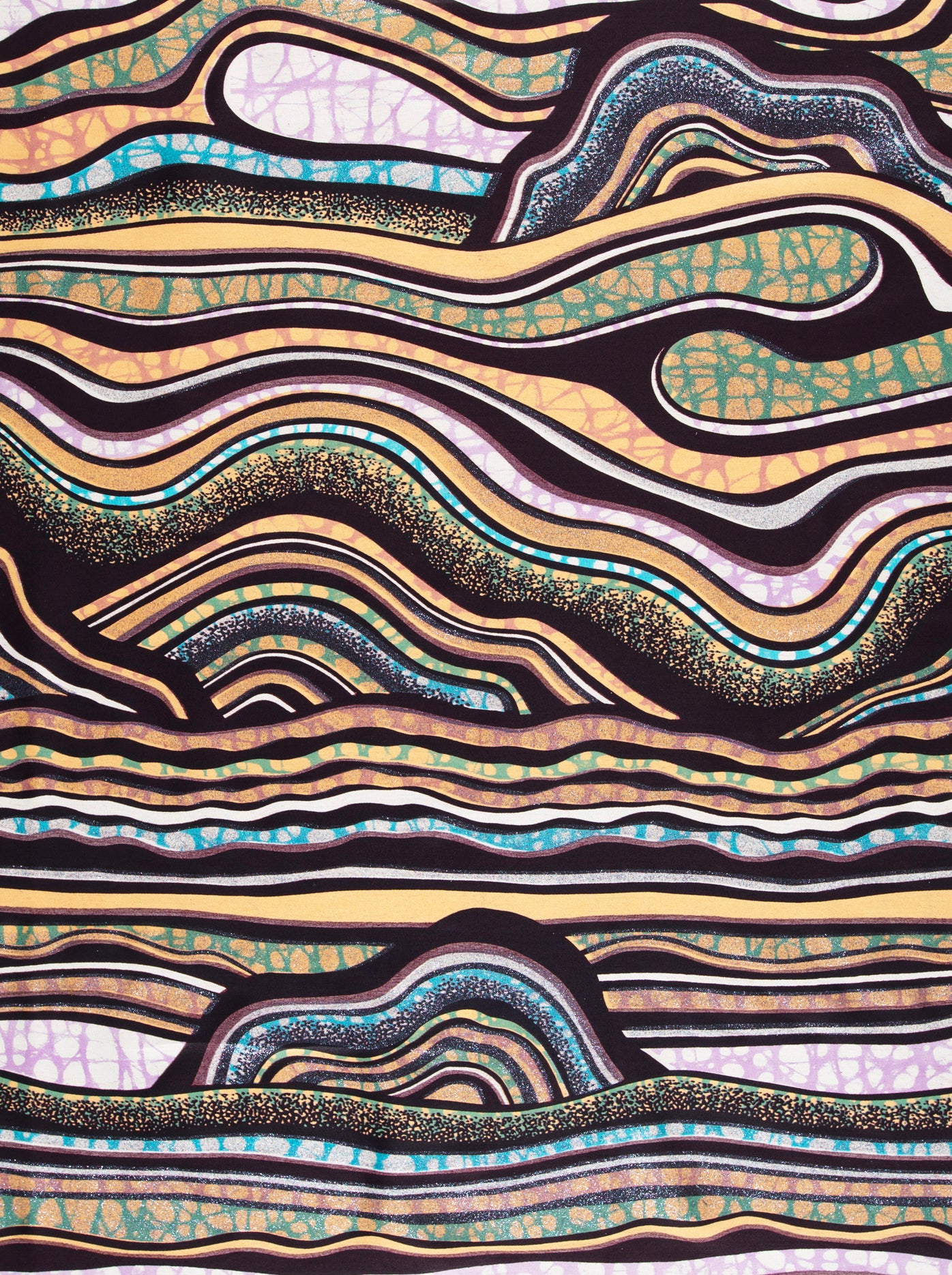 Grand Super-Wax | VLS2250.009 | Orné de Bleu-Lilas Pailleté