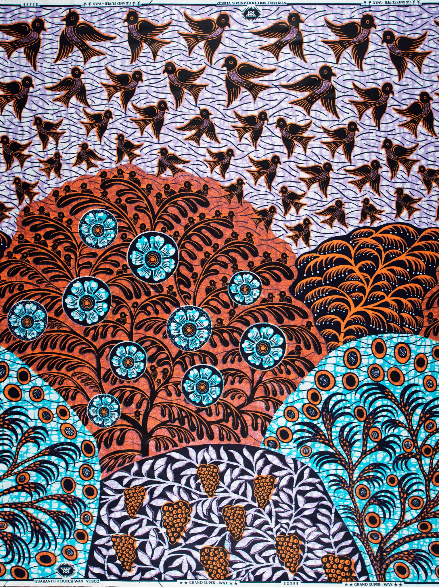 Grand Super-wax | Vls2358.008 | Lilac Shine – Vlisco
