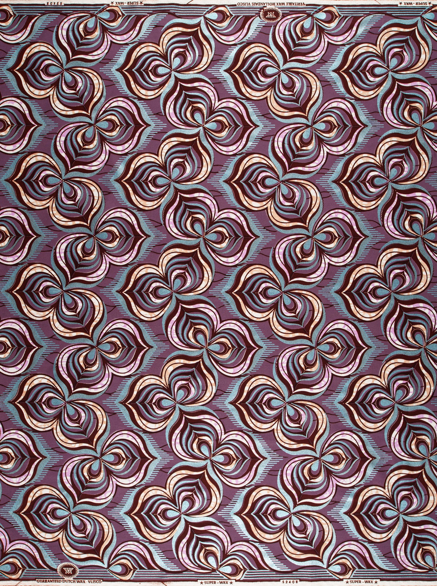 Super-Wax | VLS2408.014 | Orné de Bleu Pastel