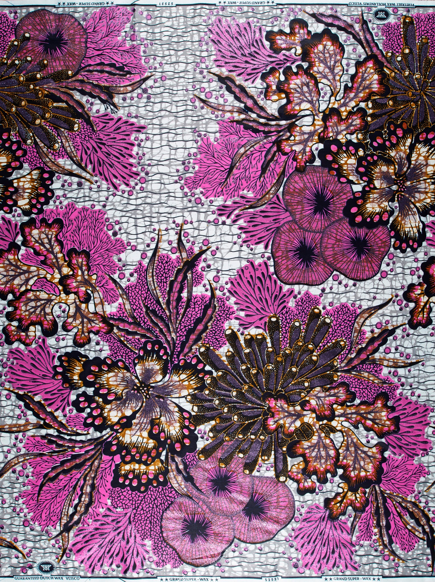 Grand Super-Wax | VLS2531.013 | Orné de Lilas Pailleté